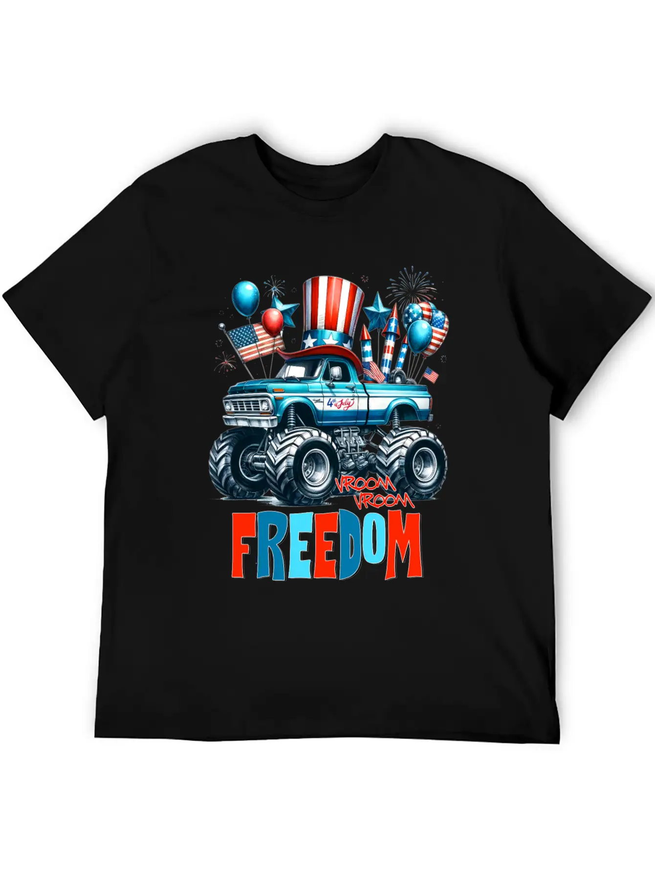 Freedom Truck T-shirt Timeless Short Sleeve Tee – Comfy And Minimalist Design