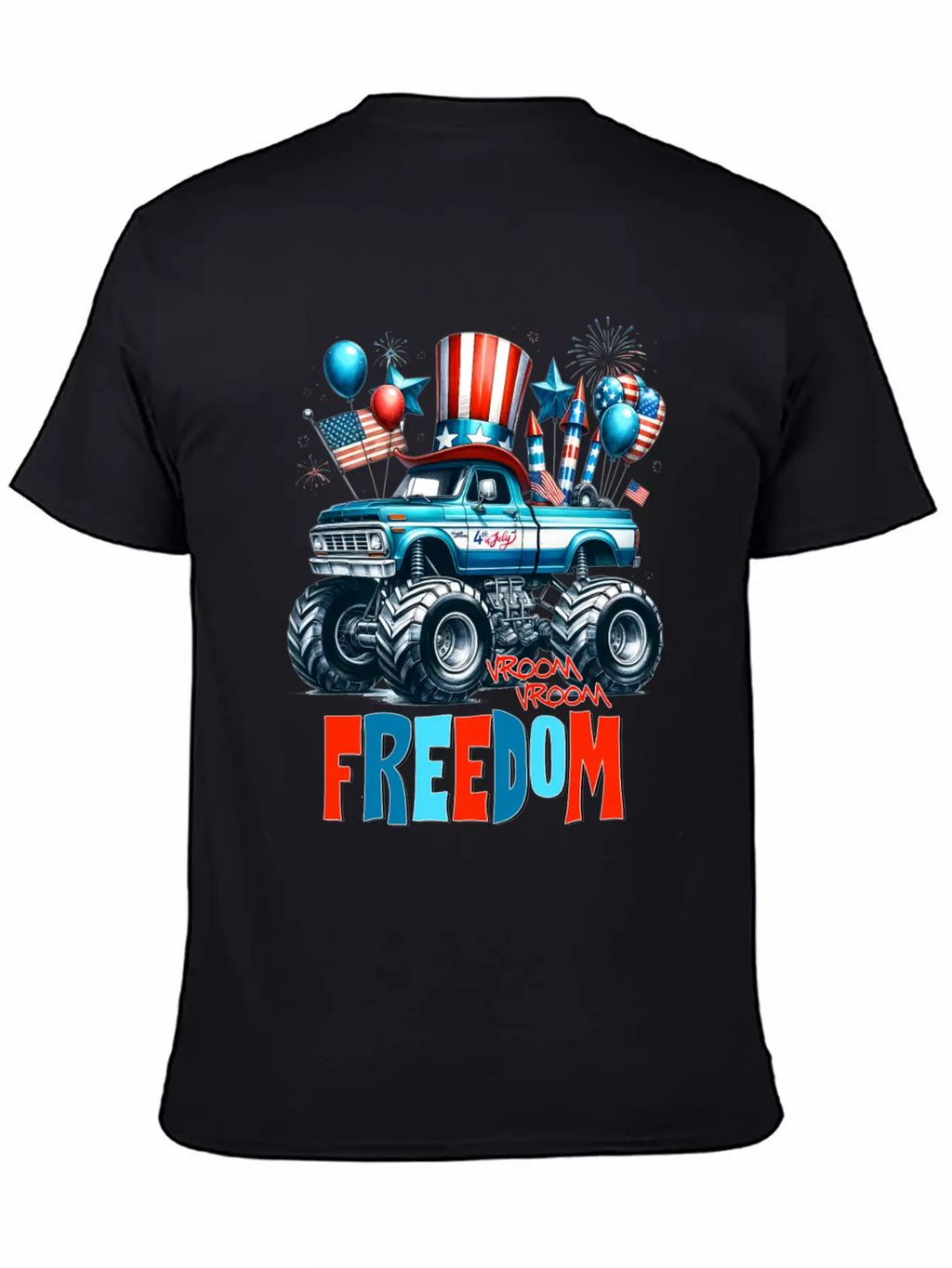 Freedom Truck T-shirt Timeless Short Sleeve Tee – Comfy And Minimalist Design