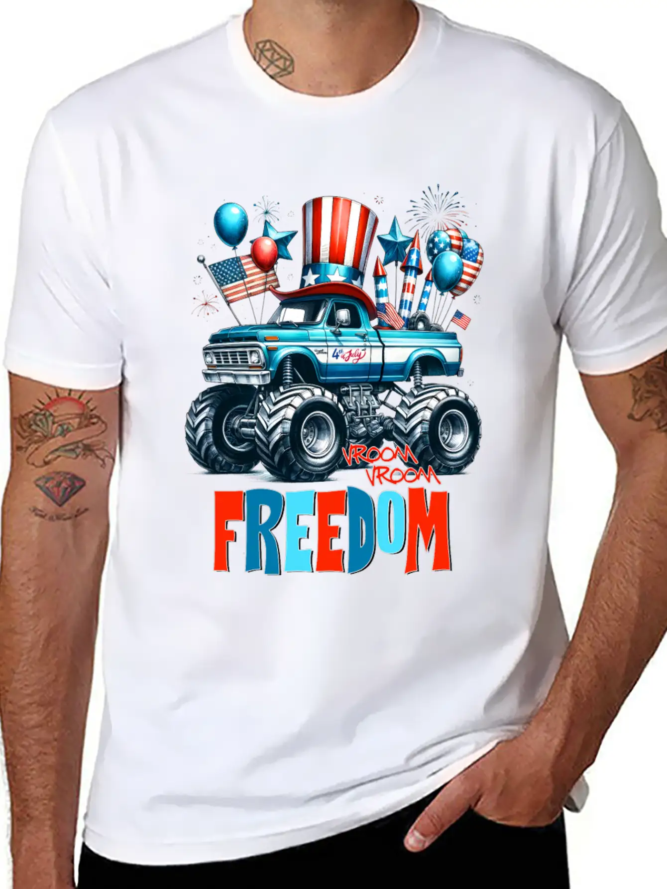 Freedom Truck T-shirt Timeless Short Sleeve Tee – Comfy And Minimalist Design