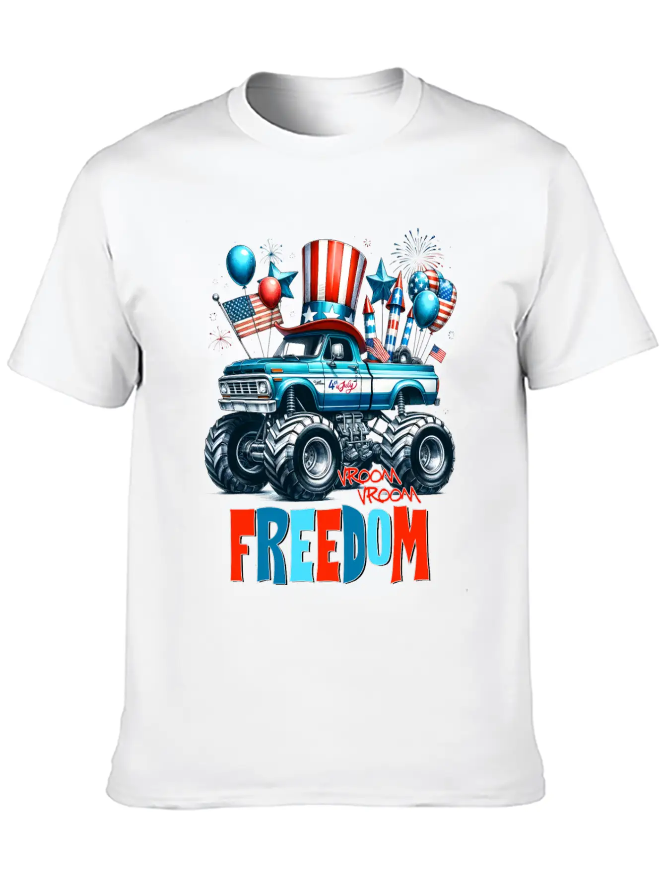 Freedom Truck T-shirt Timeless Short Sleeve Tee – Comfy And Minimalist Design