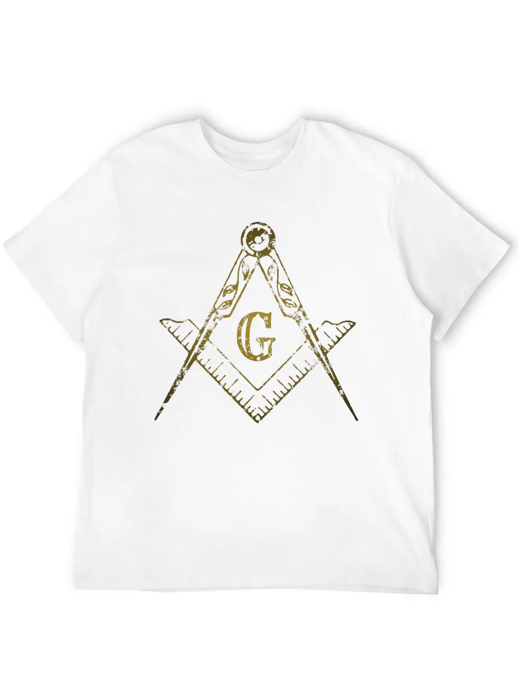 Freemason (gold) 024 Stylish Everyday T-Shirt – Unisex Basic Cotton Tee