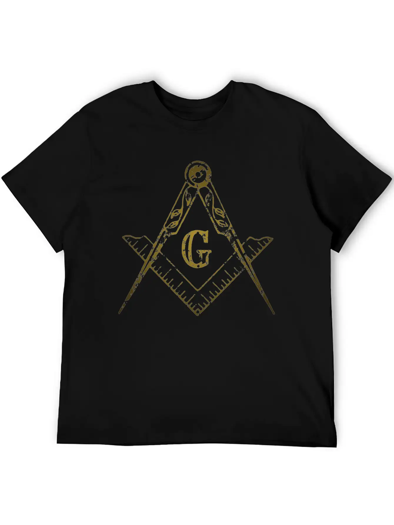 Freemason (gold) 024 Stylish Everyday T-Shirt – Unisex Basic Cotton Tee