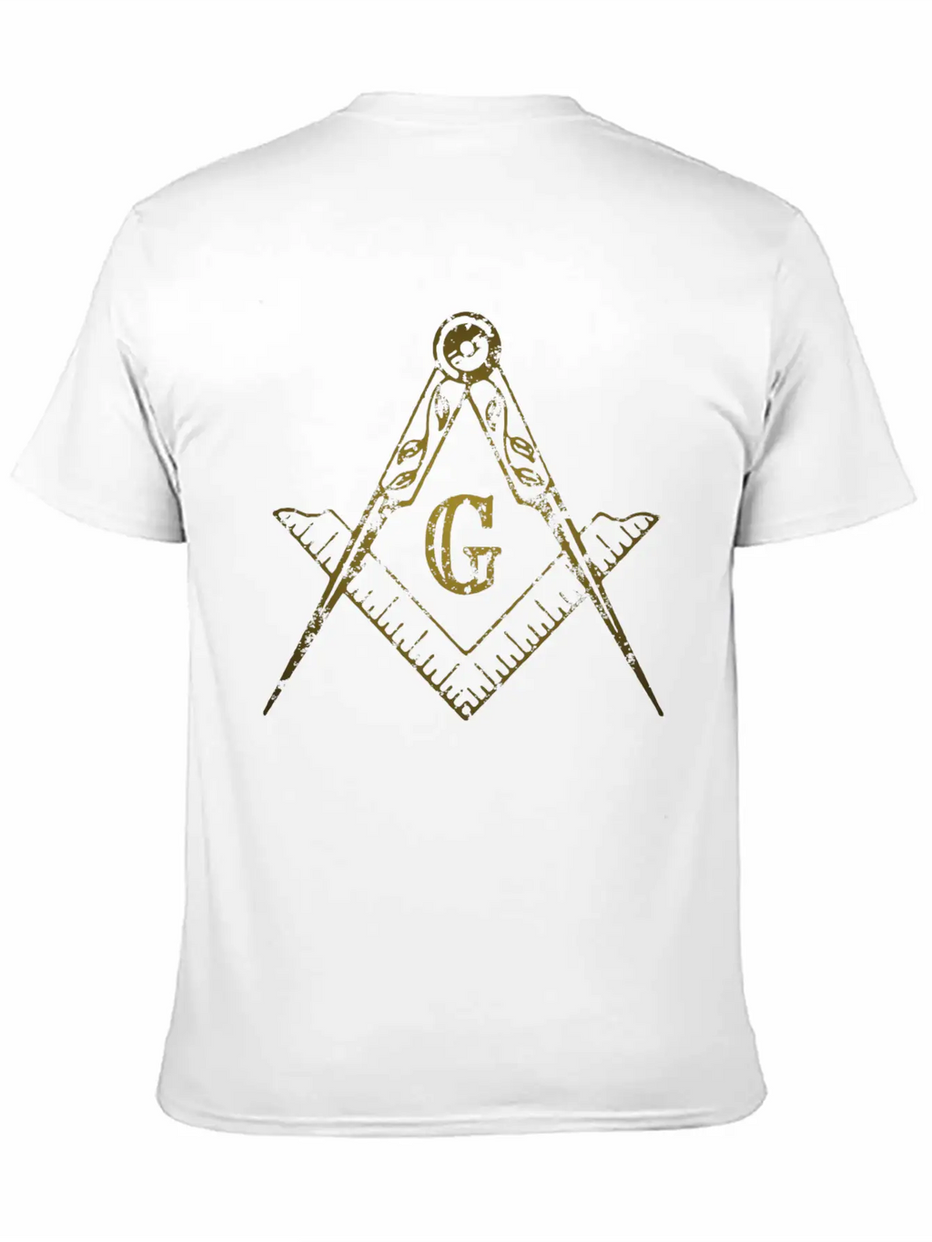 Freemason (gold) 024 Stylish Everyday T-Shirt – Unisex Basic Cotton Tee