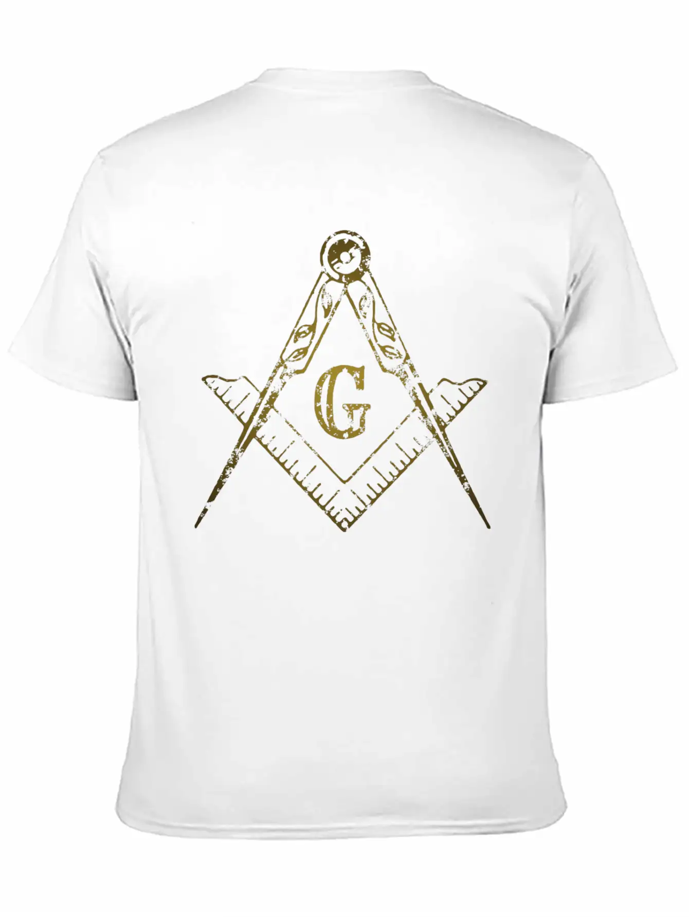 Freemason (gold) 024 Stylish Everyday T-Shirt – Unisex Basic Cotton Tee