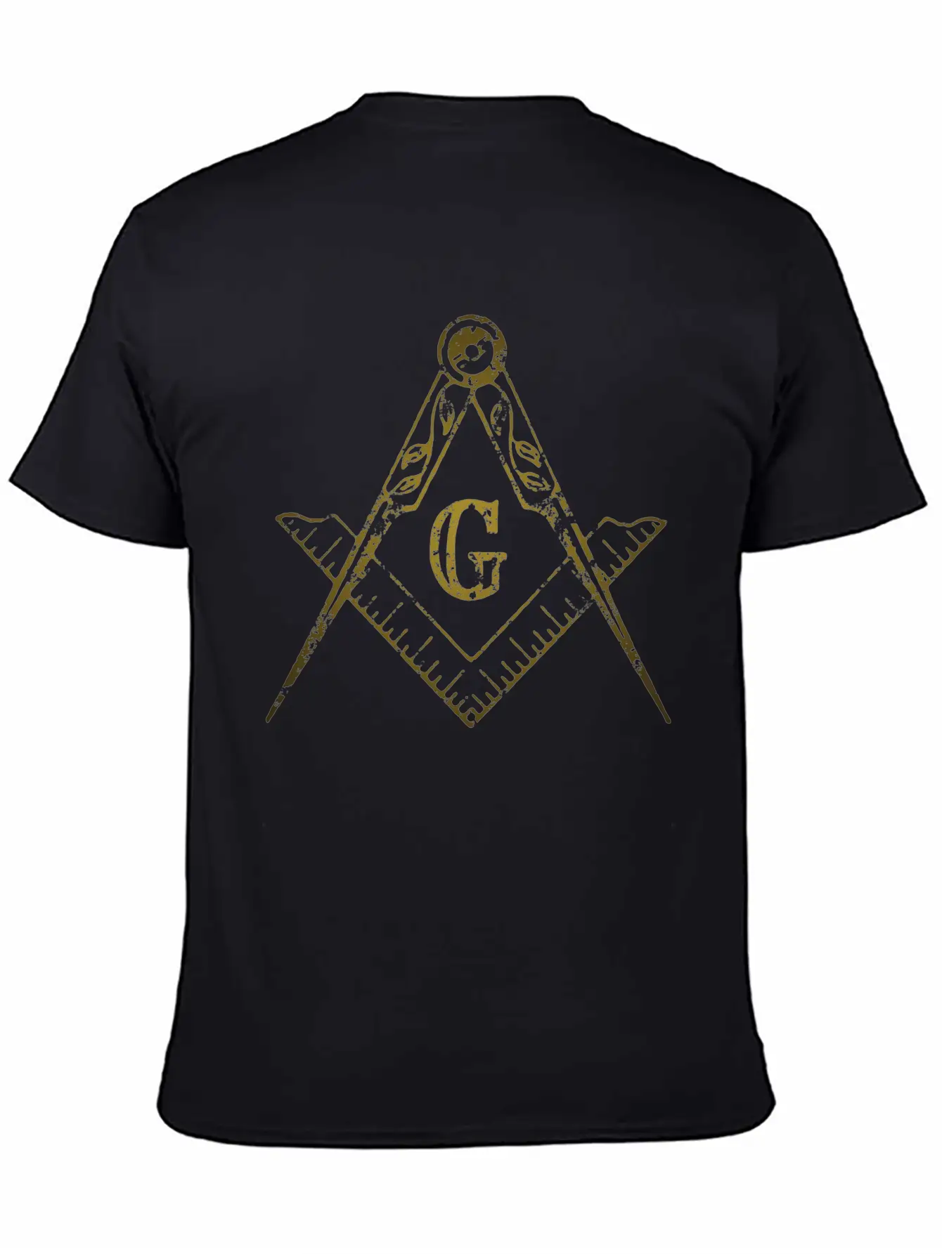 Freemason (gold) 024 Stylish Everyday T-Shirt – Unisex Basic Cotton Tee