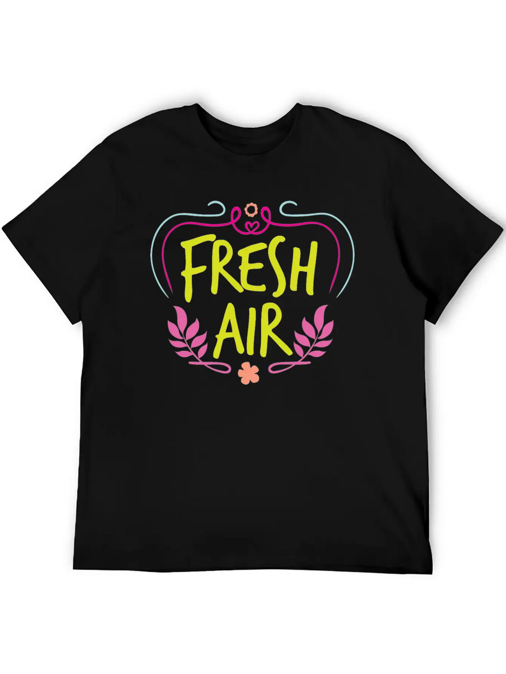 Fresh Air Basic Graphic T-Shirt – Daily Comfort In Soft Cotton