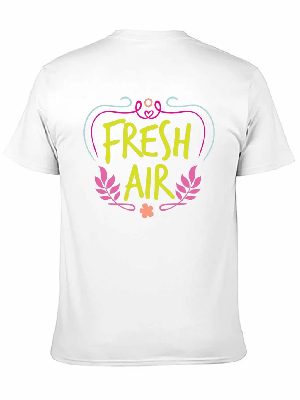 Fresh Air Basic Graphic T-Shirt – Daily Comfort In Soft Cotton