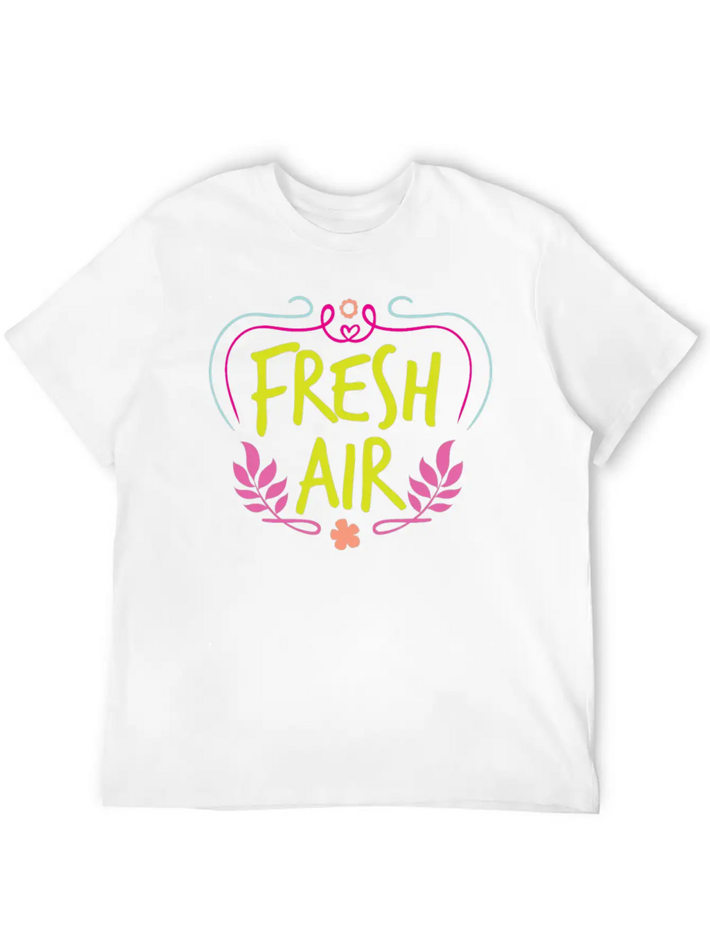 Fresh Air Basic Graphic T-Shirt – Daily Comfort In Soft Cotton