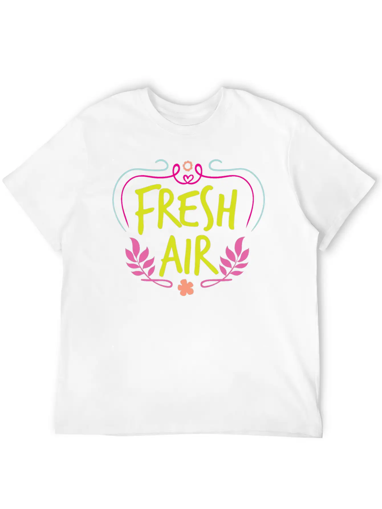 Fresh Air Basic Graphic T-Shirt – Daily Comfort In Soft Cotton