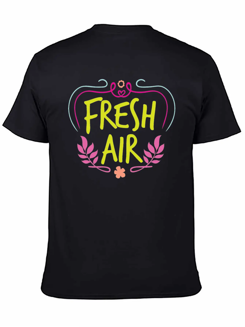 Fresh Air Basic Graphic T-Shirt – Daily Comfort In Soft Cotton