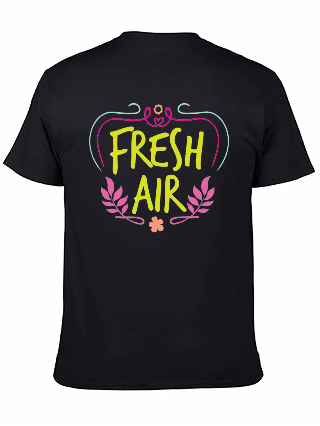 Fresh Air Basic Graphic T-Shirt – Daily Comfort In Soft Cotton