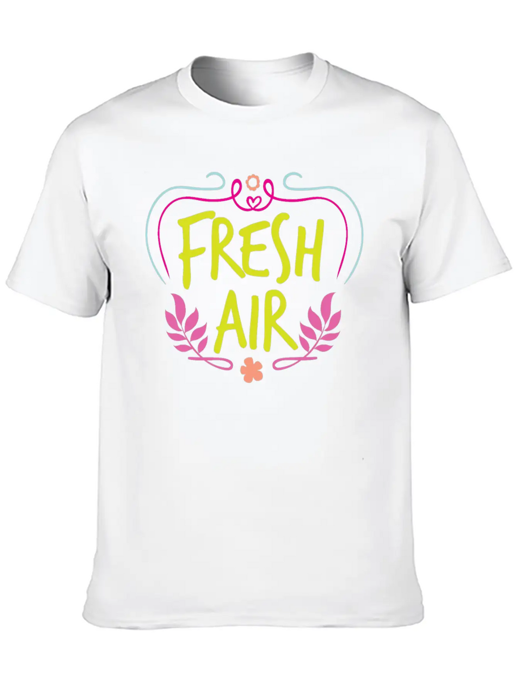 Fresh Air Basic Graphic T-Shirt – Daily Comfort In Soft Cotton