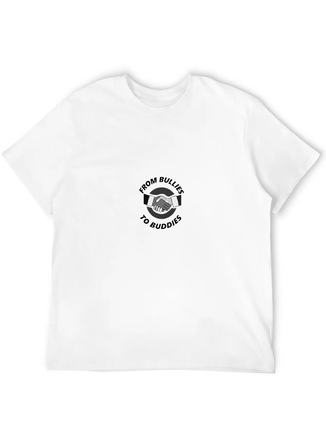 From Bullies To Buddies. Stylish Everyday T-Shirt – Unisex Basic Cotton Tee