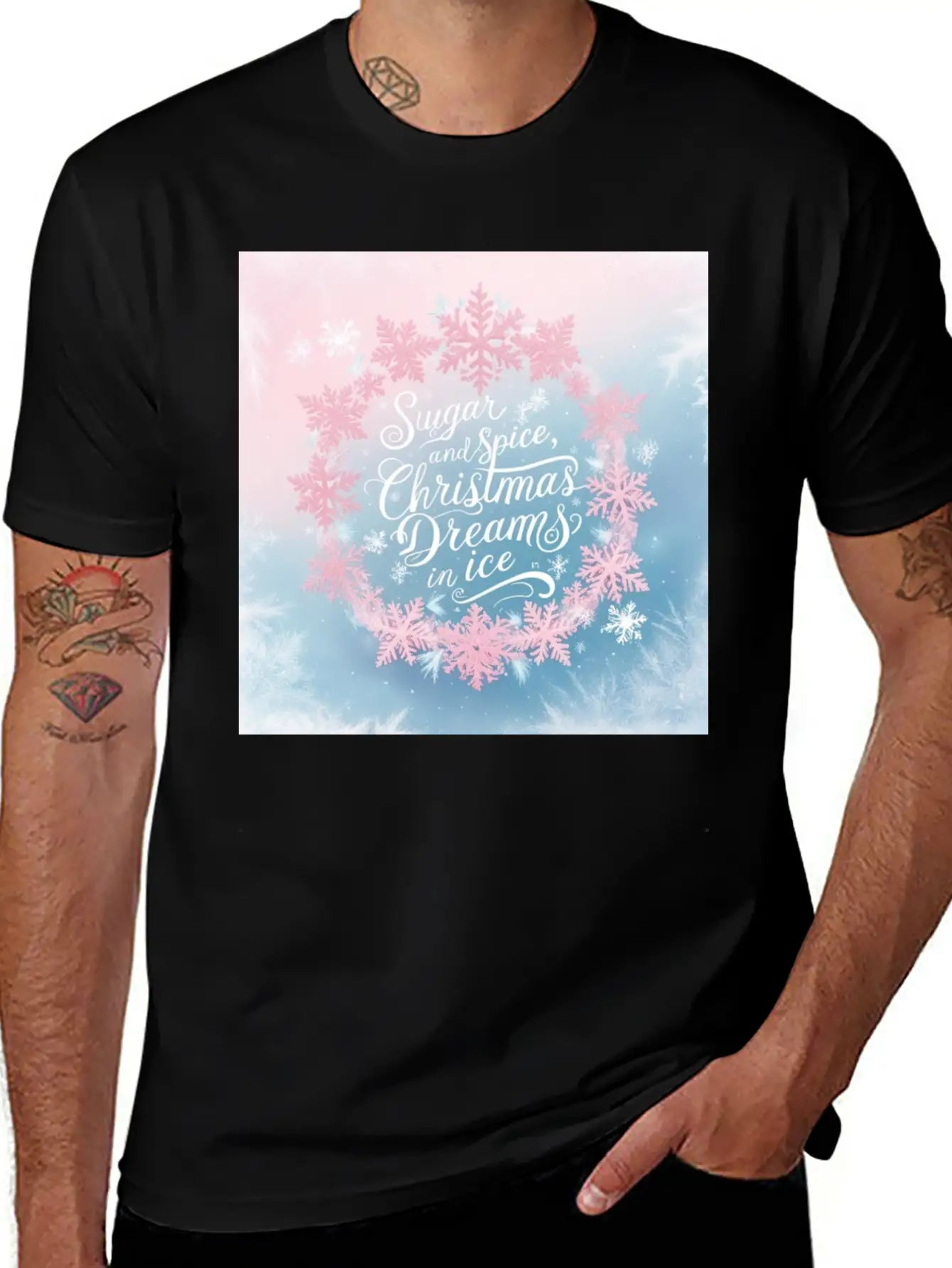 Frosted Dreams Relaxed Everyday Tee – Lightweight And Durable Cotton