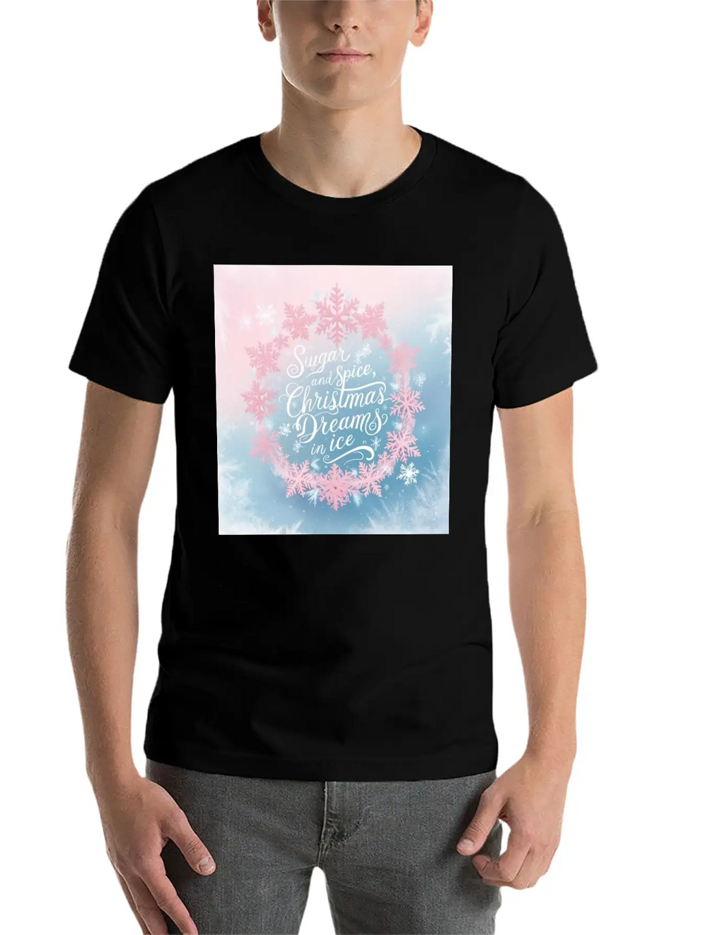 Frosted Dreams Relaxed Everyday Tee – Lightweight And Durable Cotton