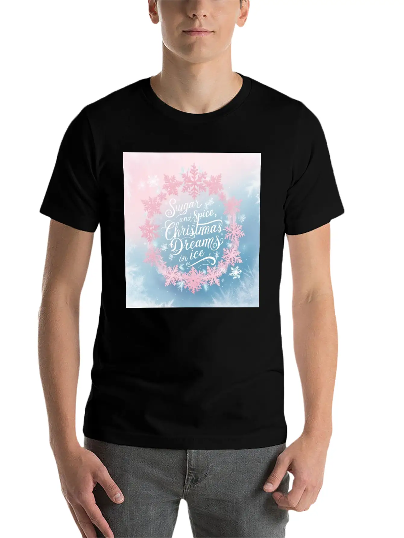 Frosted Dreams Relaxed Everyday Tee – Lightweight And Durable Cotton
