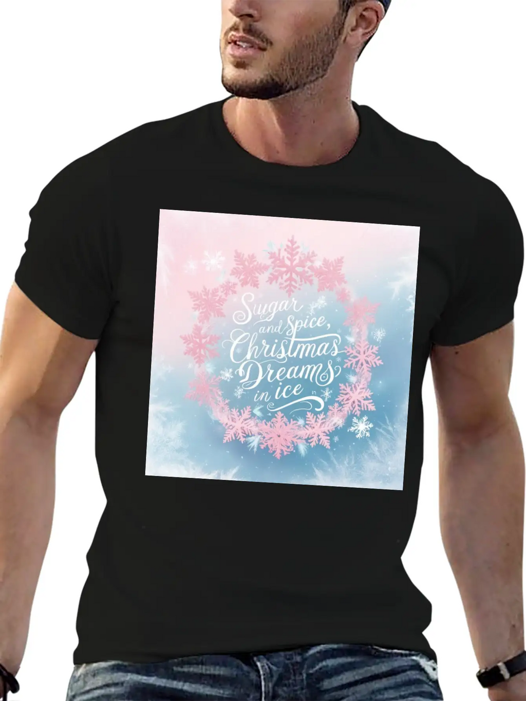 Frosted Dreams Relaxed Everyday Tee – Lightweight And Durable Cotton