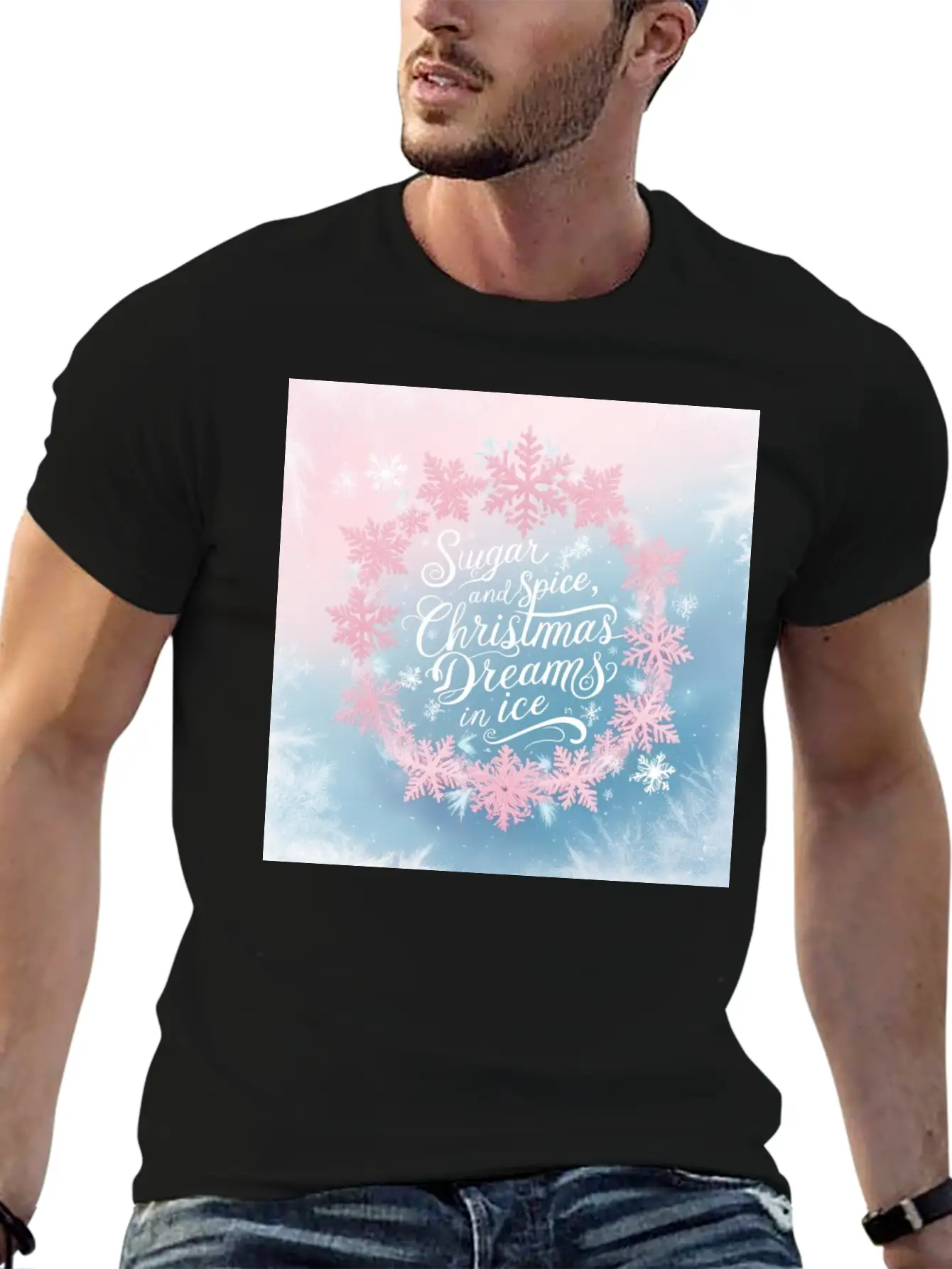 Frosted Dreams Relaxed Everyday Tee – Lightweight And Durable Cotton