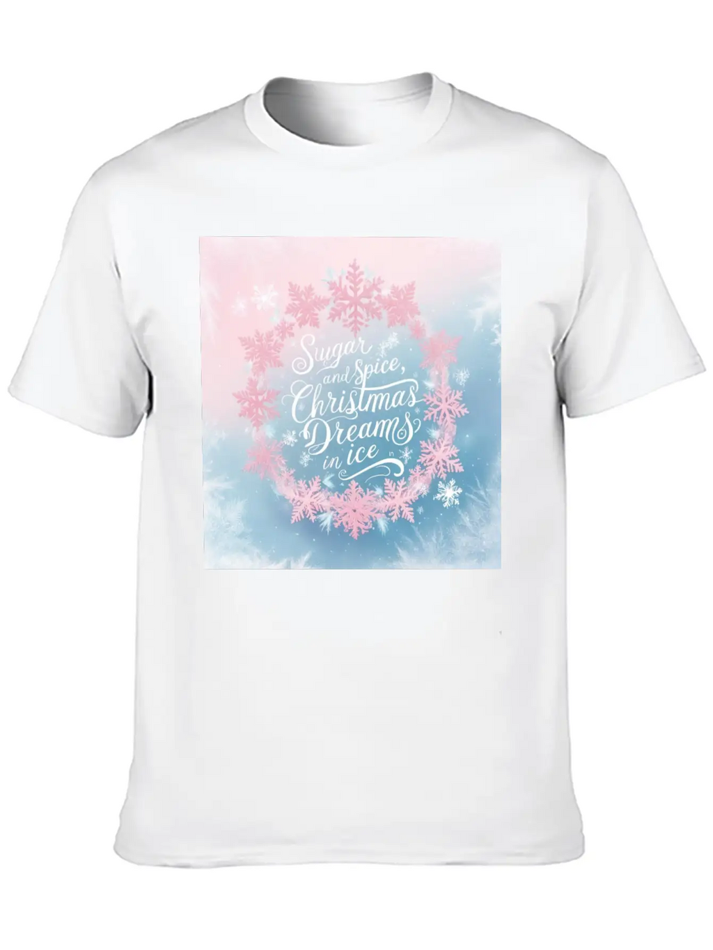 Frosted Dreams Relaxed Everyday Tee – Lightweight And Durable Cotton