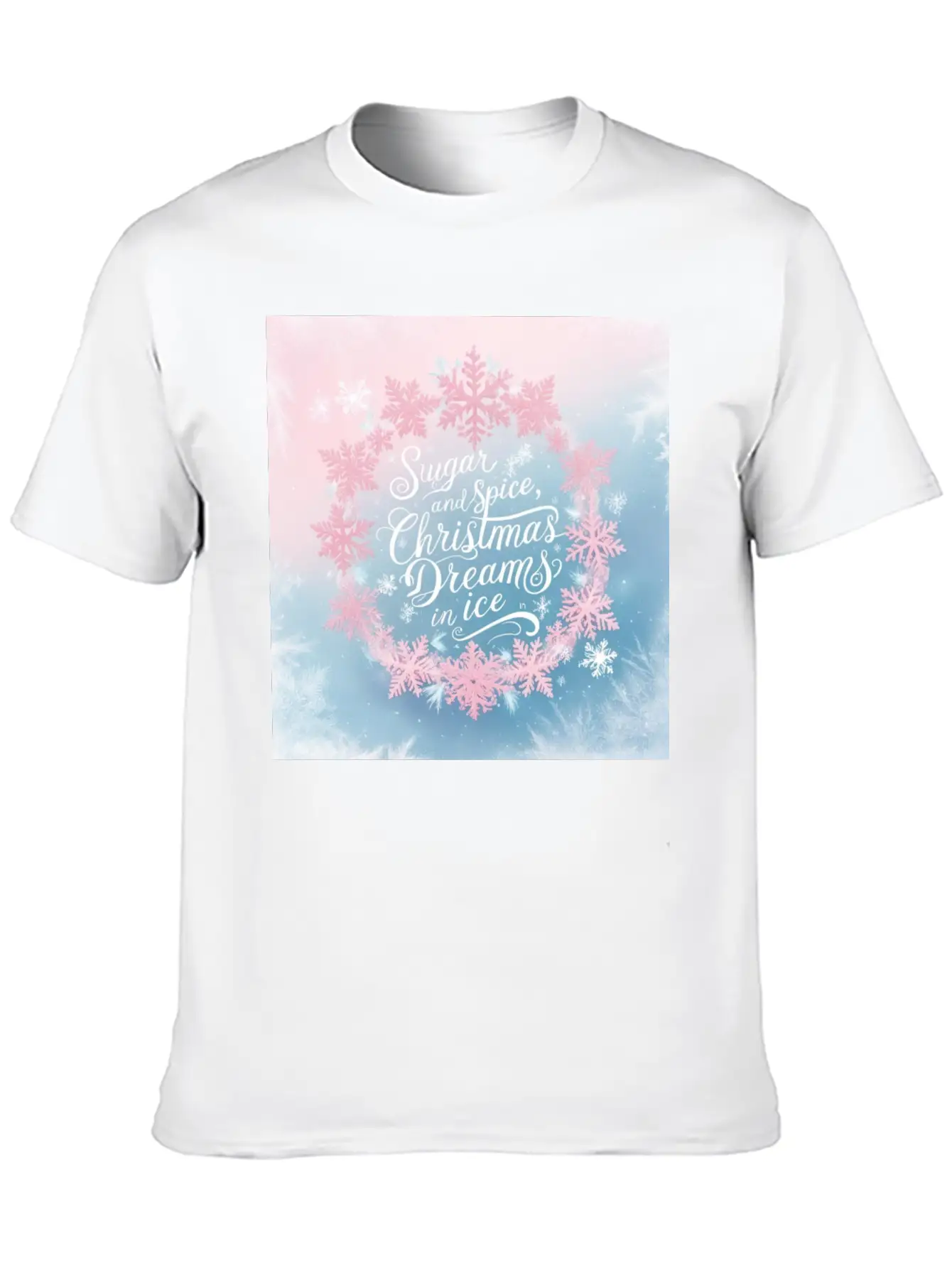 Frosted Dreams Relaxed Everyday Tee – Lightweight And Durable Cotton