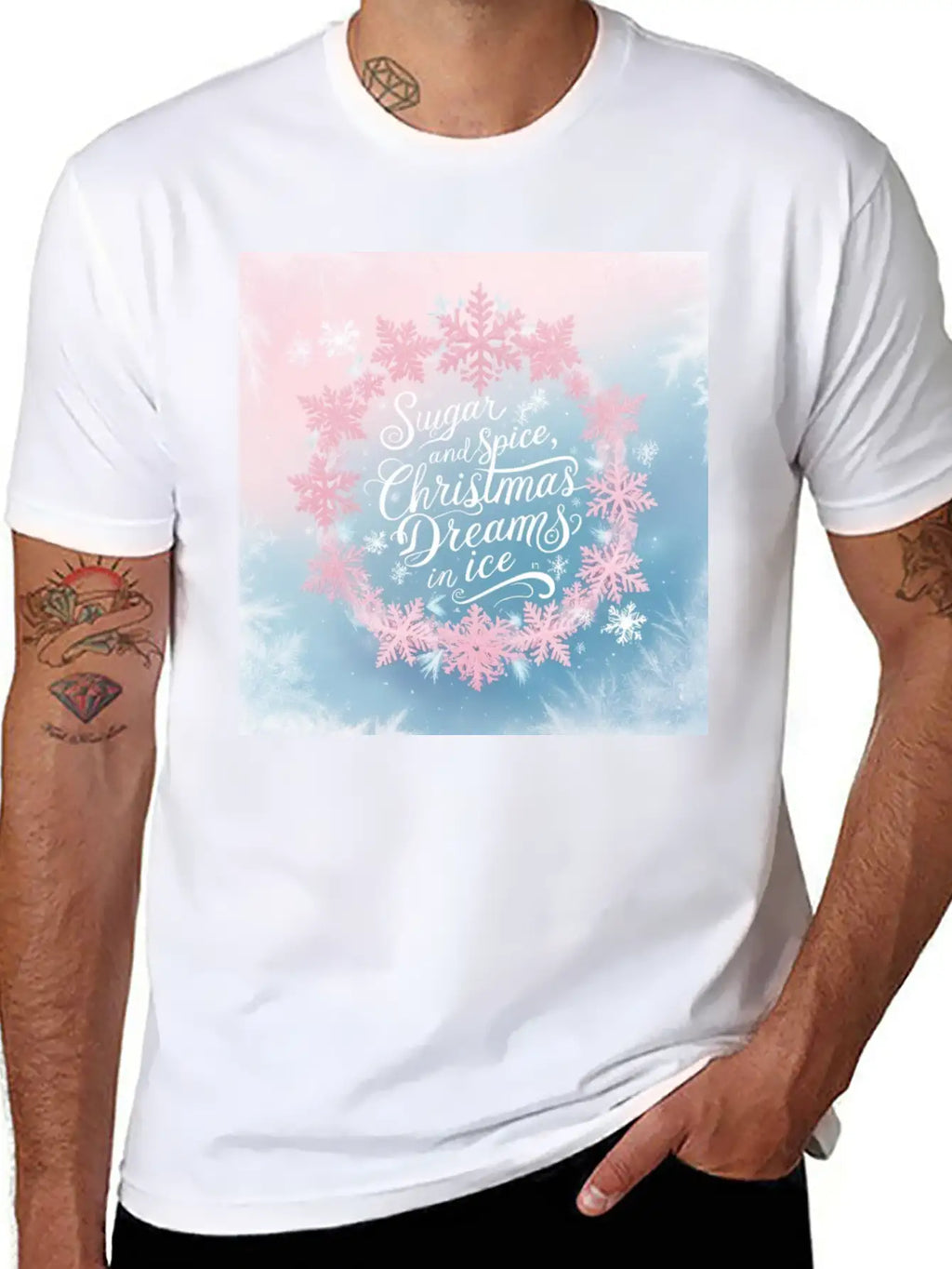 Frosted Dreams Relaxed Everyday Tee – Lightweight And Durable Cotton