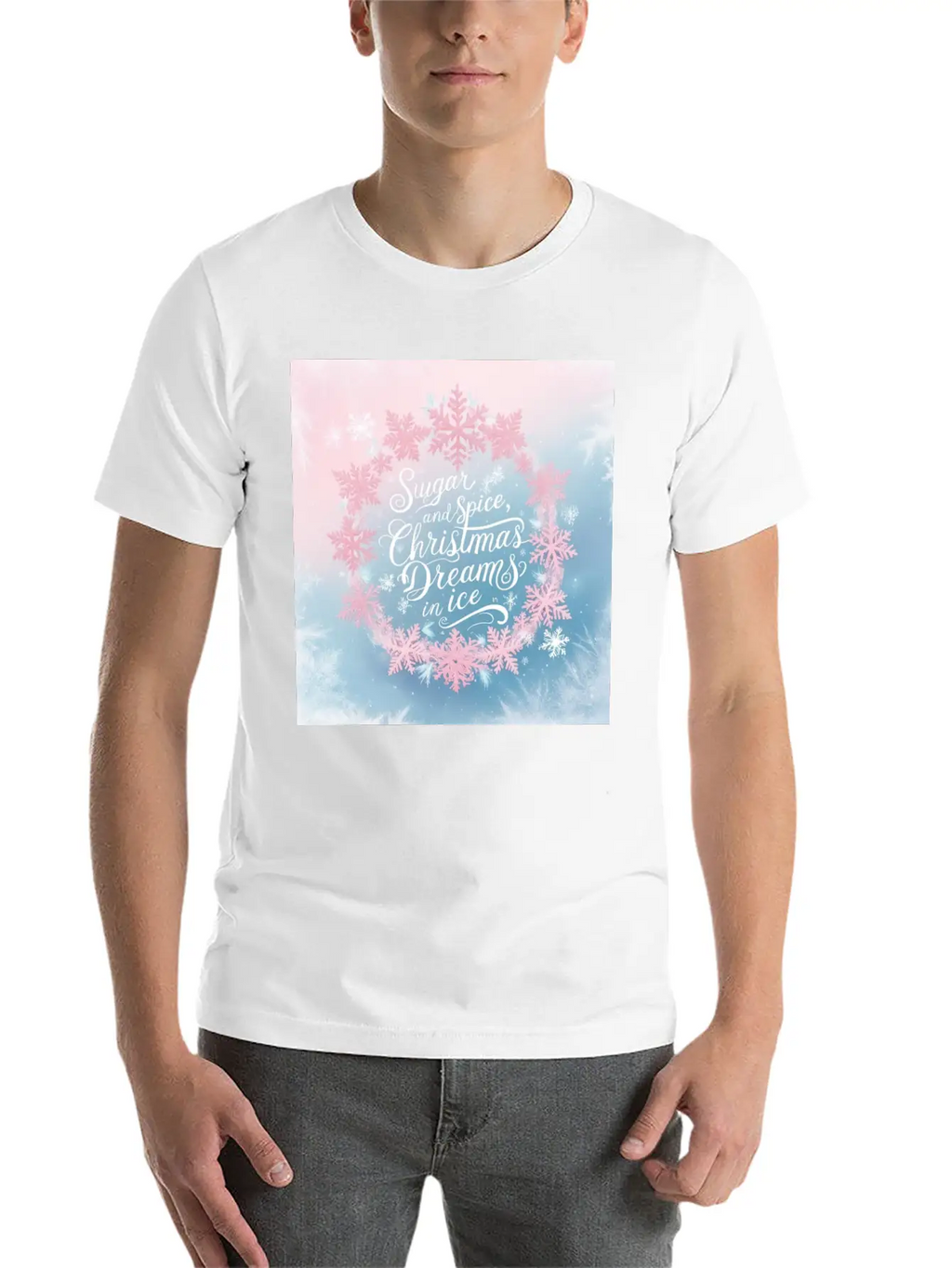 Frosted Dreams Relaxed Everyday Tee – Lightweight And Durable Cotton