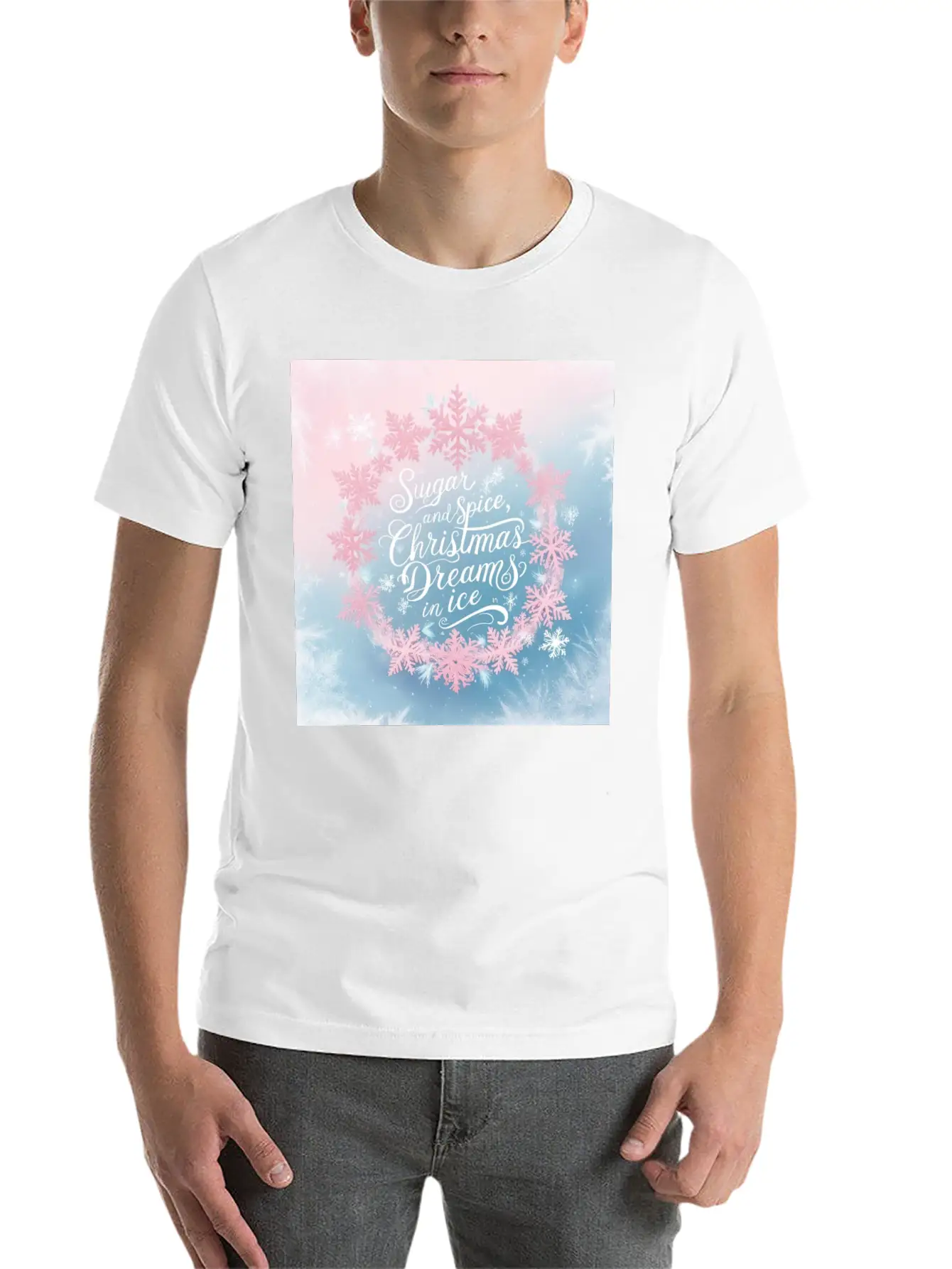 Frosted Dreams Relaxed Everyday Tee – Lightweight And Durable Cotton
