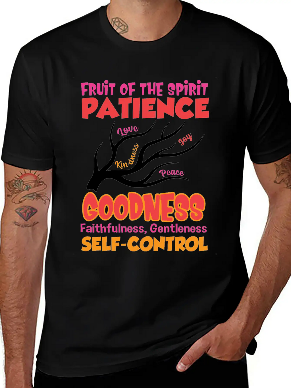 Fruit Of Spirit Color Essential Cotton Tee For Daily Outfits – Unisex Style