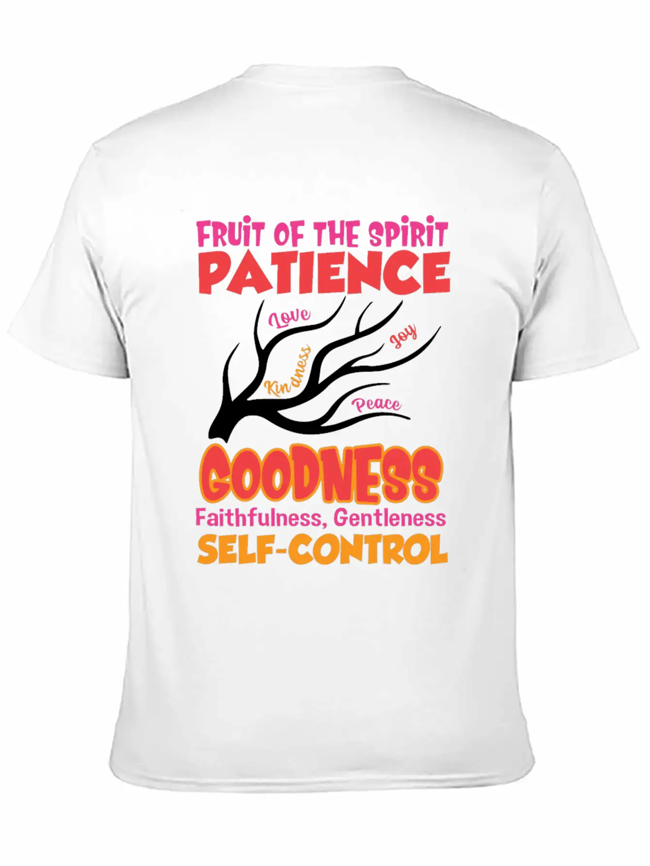 Fruit Of Spirit Color Essential Cotton Tee For Daily Outfits – Unisex Style