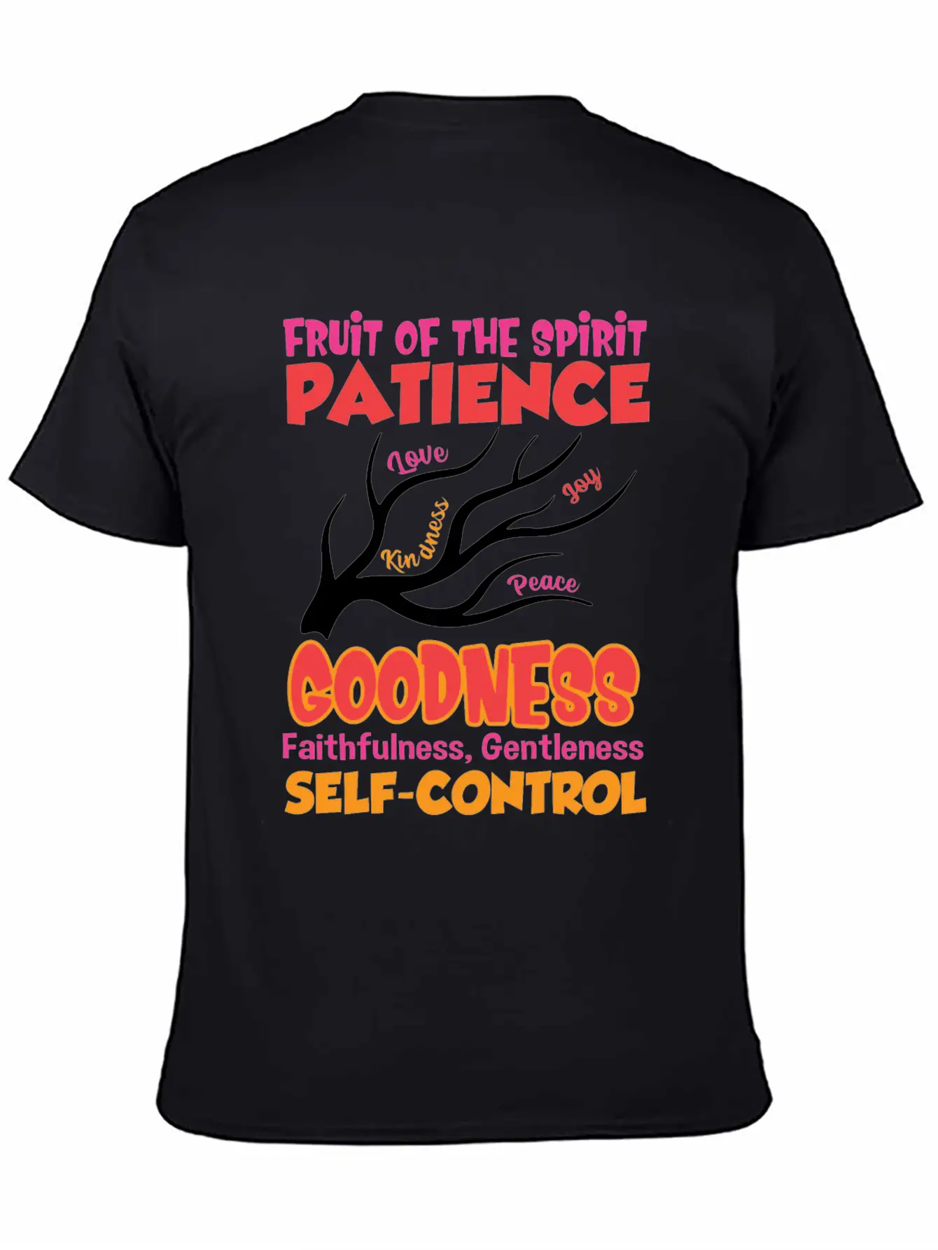 Fruit Of Spirit Color Essential Cotton Tee For Daily Outfits – Unisex Style