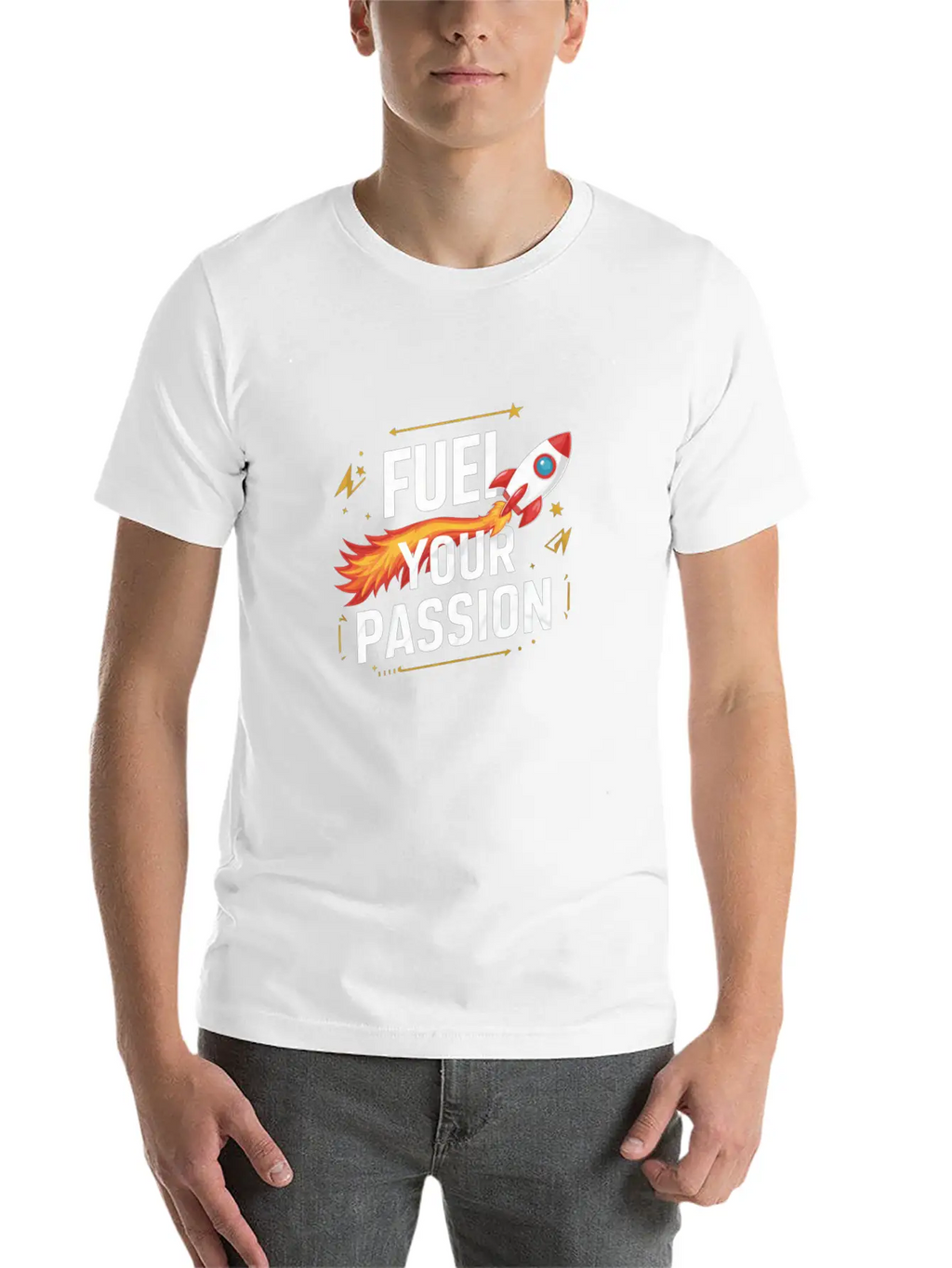 Fuel Your Passion Tee Relaxed Everyday Tee – Lightweight And Durable Cotton
