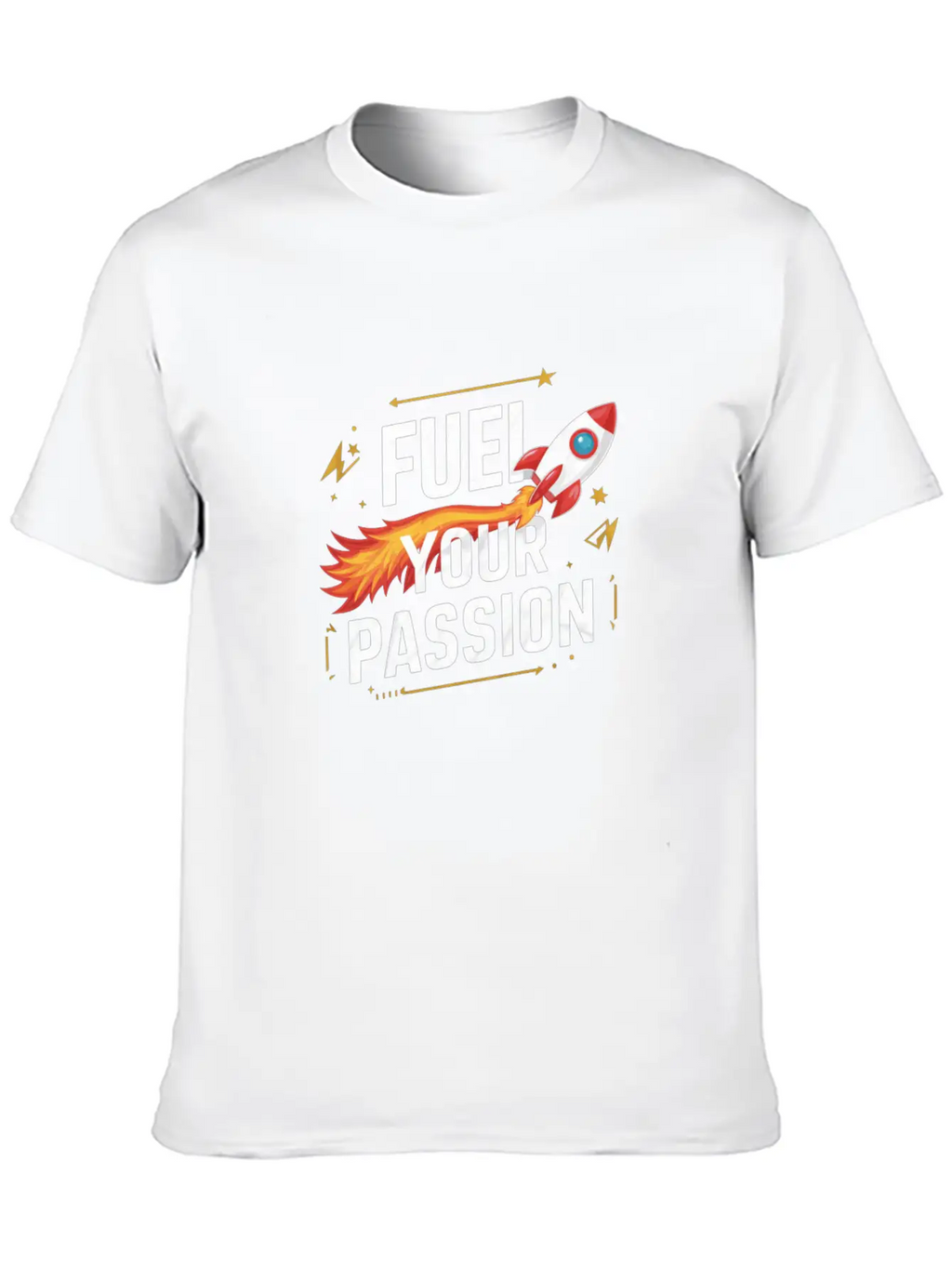 Fuel Your Passion Tee Relaxed Everyday Tee – Lightweight And Durable Cotton