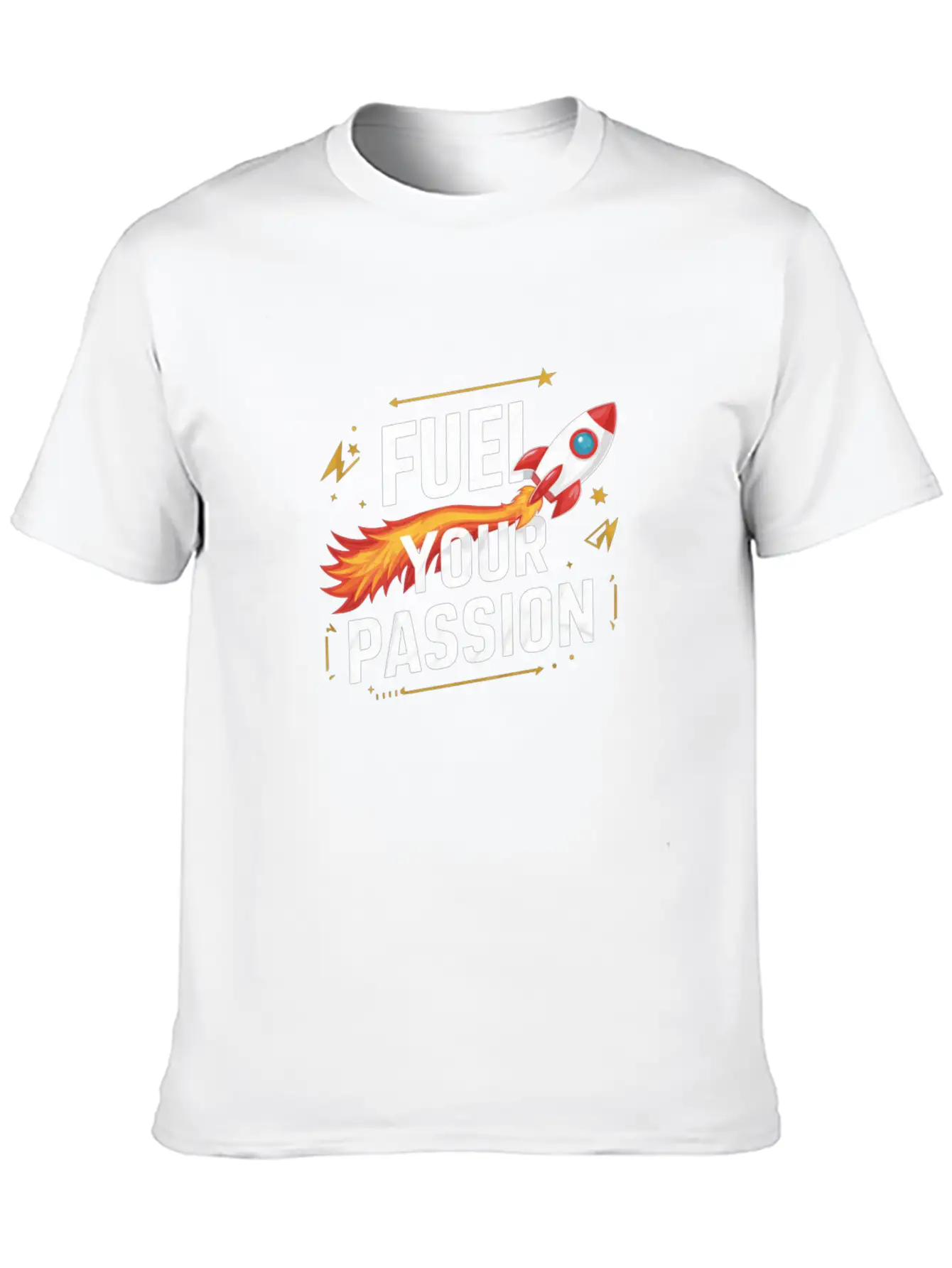 Fuel Your Passion Tee Relaxed Everyday Tee – Lightweight And Durable Cotton