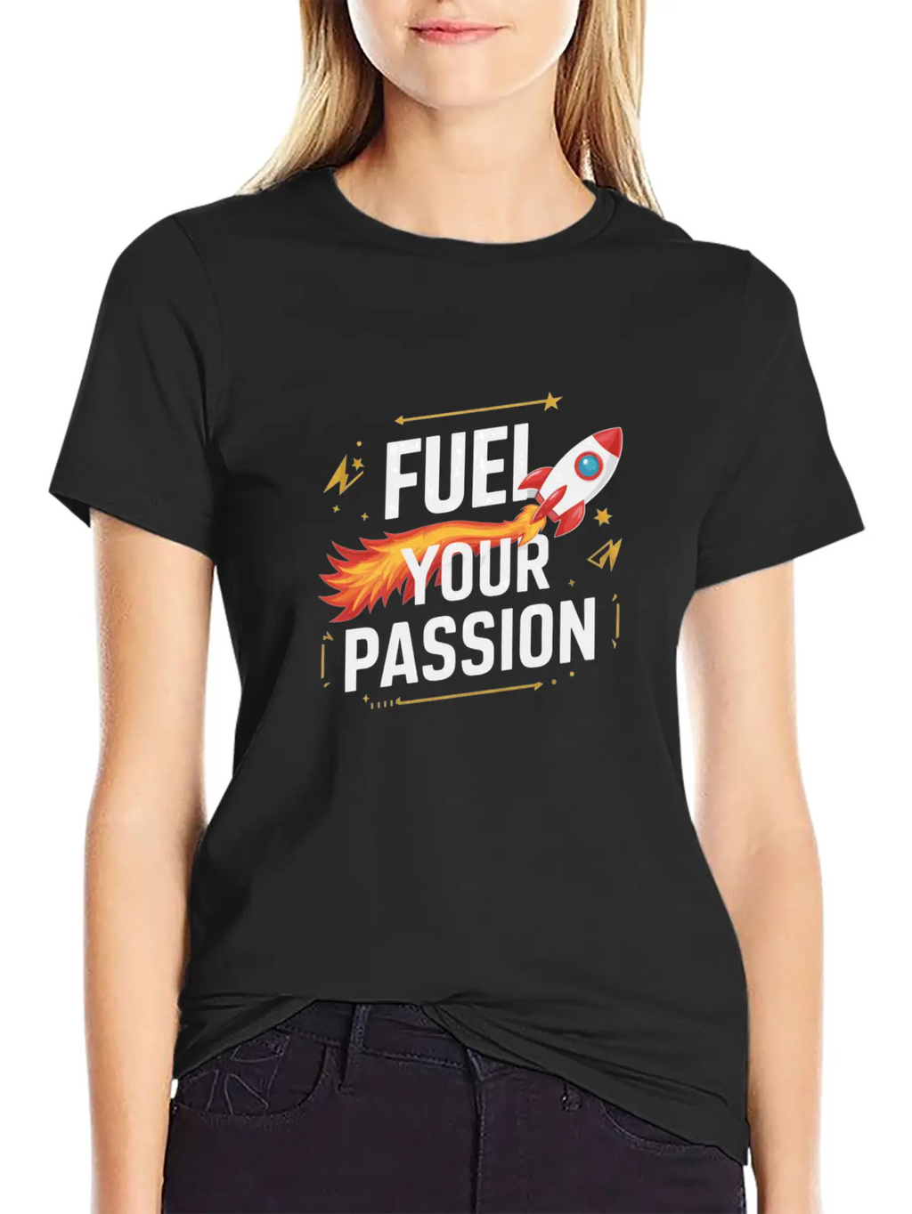 Fuel Your Passion Tee Relaxed Everyday Tee – Lightweight And Durable Cotton