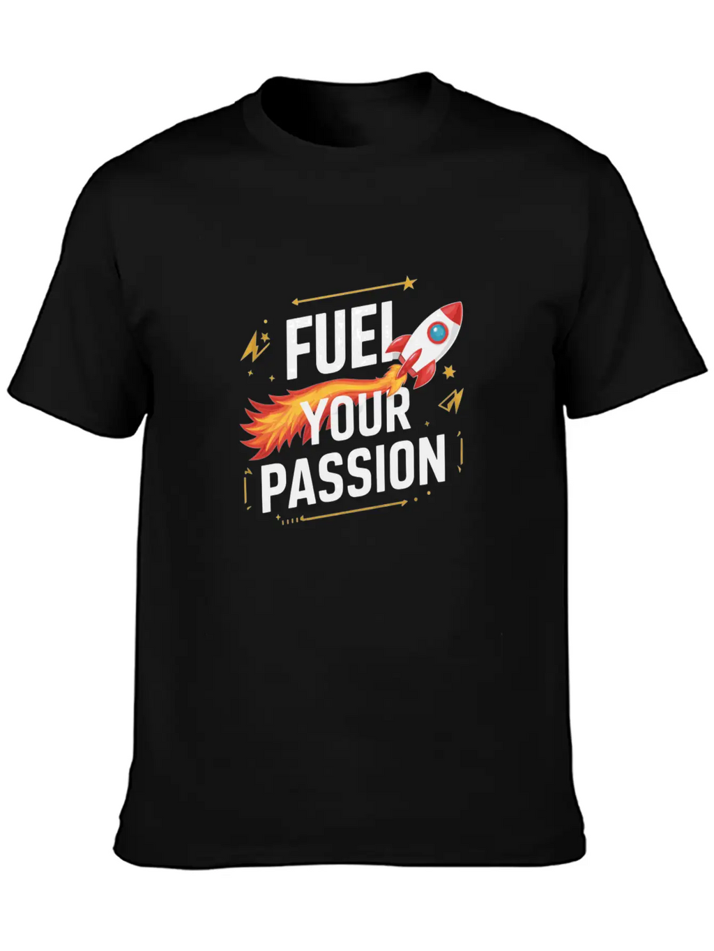 Fuel Your Passion Tee Relaxed Everyday Tee – Lightweight And Durable Cotton
