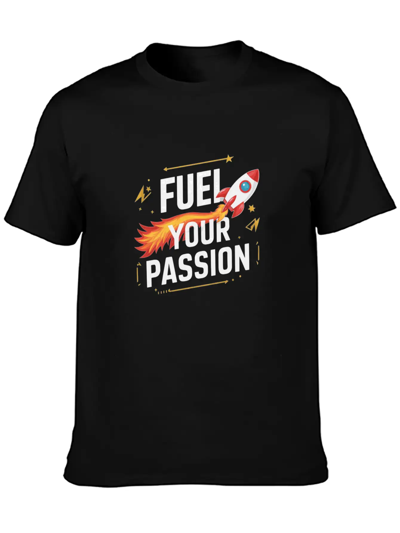 Fuel Your Passion Tee Relaxed Everyday Tee – Lightweight And Durable Cotton