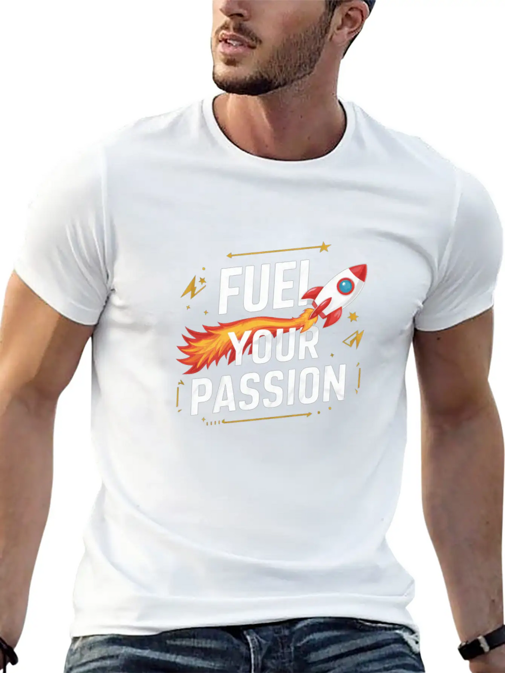 Fuel Your Passion Tee Relaxed Everyday Tee – Lightweight And Durable Cotton