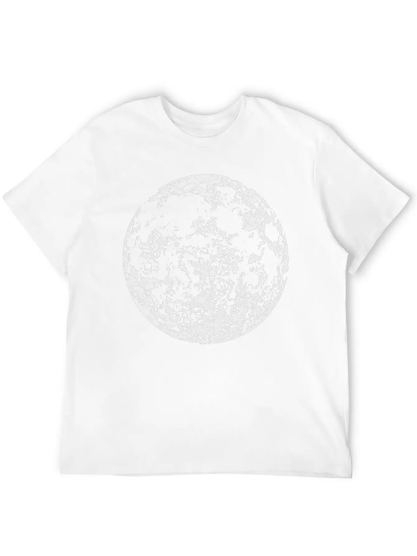 Full Moon T Shirt Astrology Shirt Astronomy Essential Cotton Tee For Daily Outfits – Unisex Style