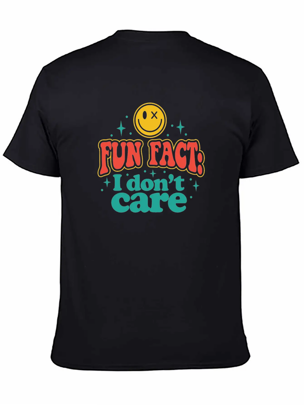 Fun Fact I Dont Care Timeless Short Sleeve Tee – Comfy And Minimalist Design