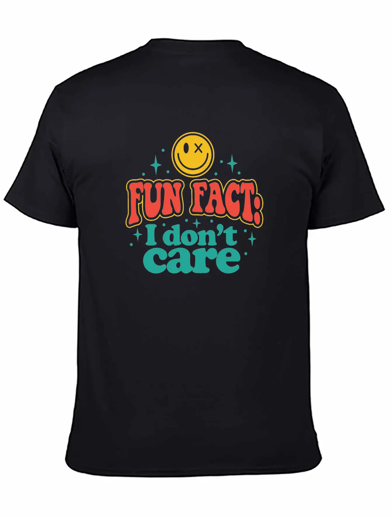 Fun Fact I Dont Care Timeless Short Sleeve Tee – Comfy And Minimalist Design