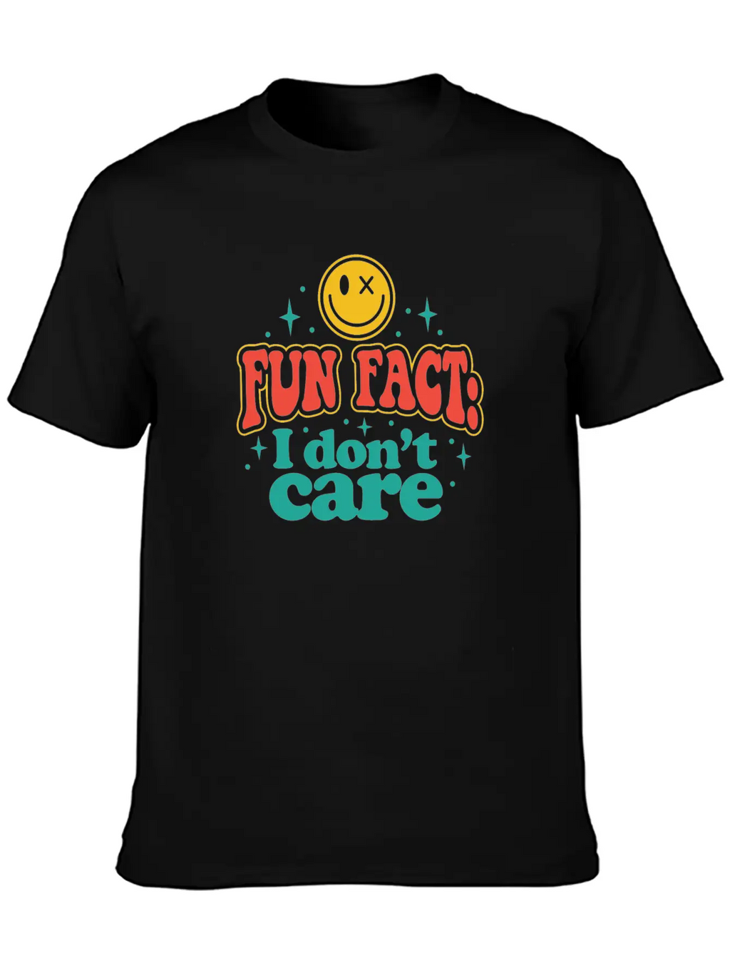 Fun Fact I Dont Care Timeless Short Sleeve Tee – Comfy And Minimalist Design