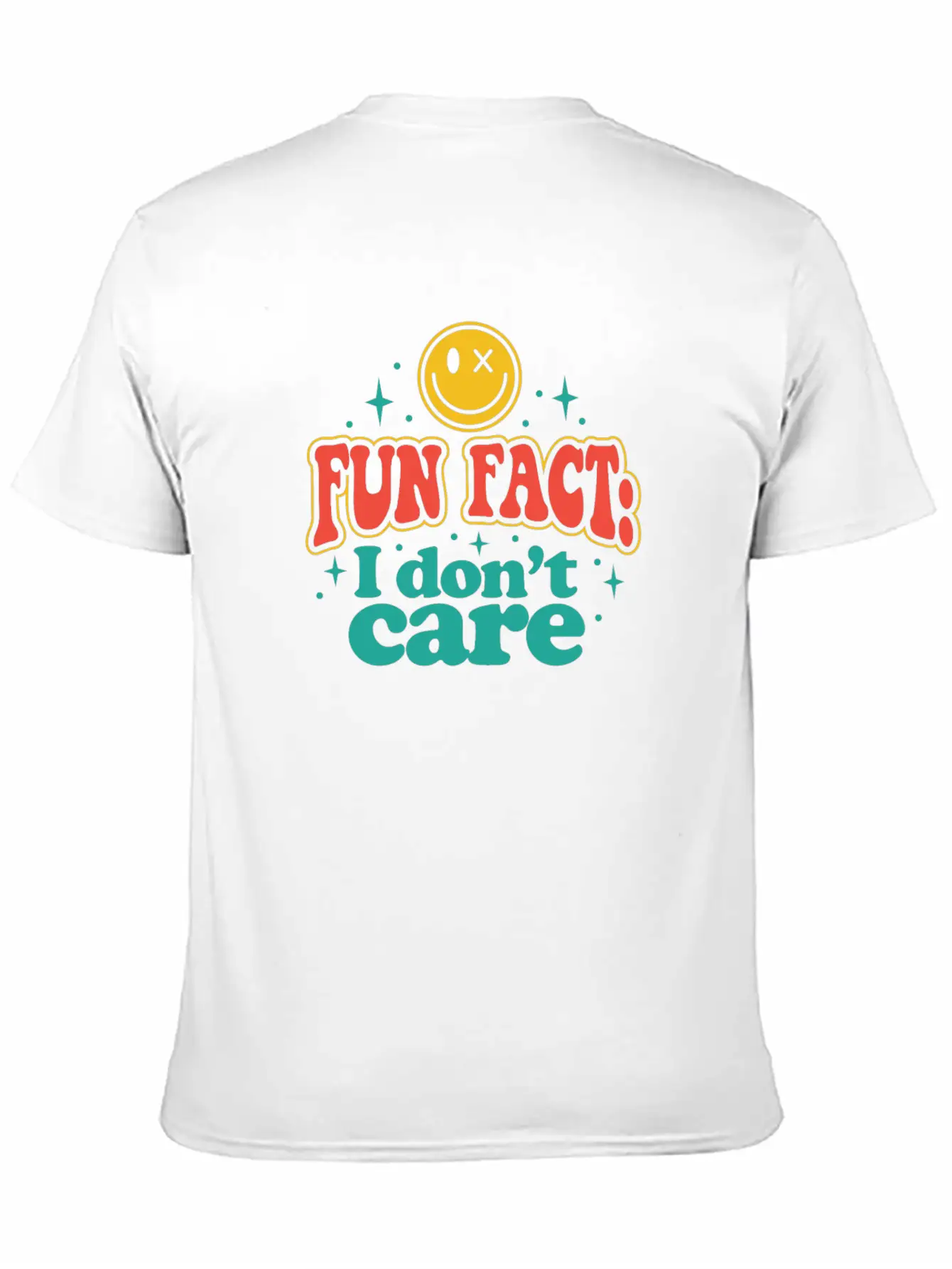 Fun Fact I Dont Care Timeless Short Sleeve Tee – Comfy And Minimalist Design