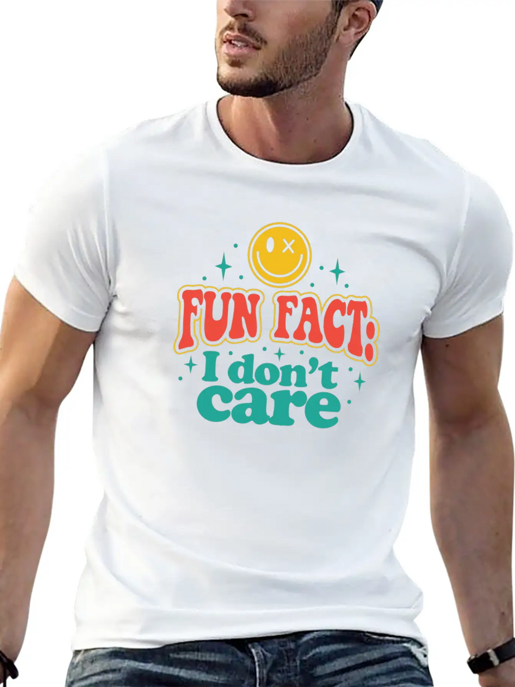Fun Fact I Dont Care Timeless Short Sleeve Tee – Comfy And Minimalist Design