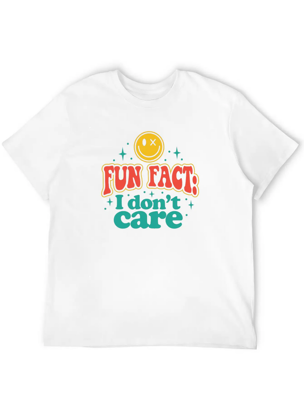 Fun Fact I Dont Care Timeless Short Sleeve Tee – Comfy And Minimalist Design