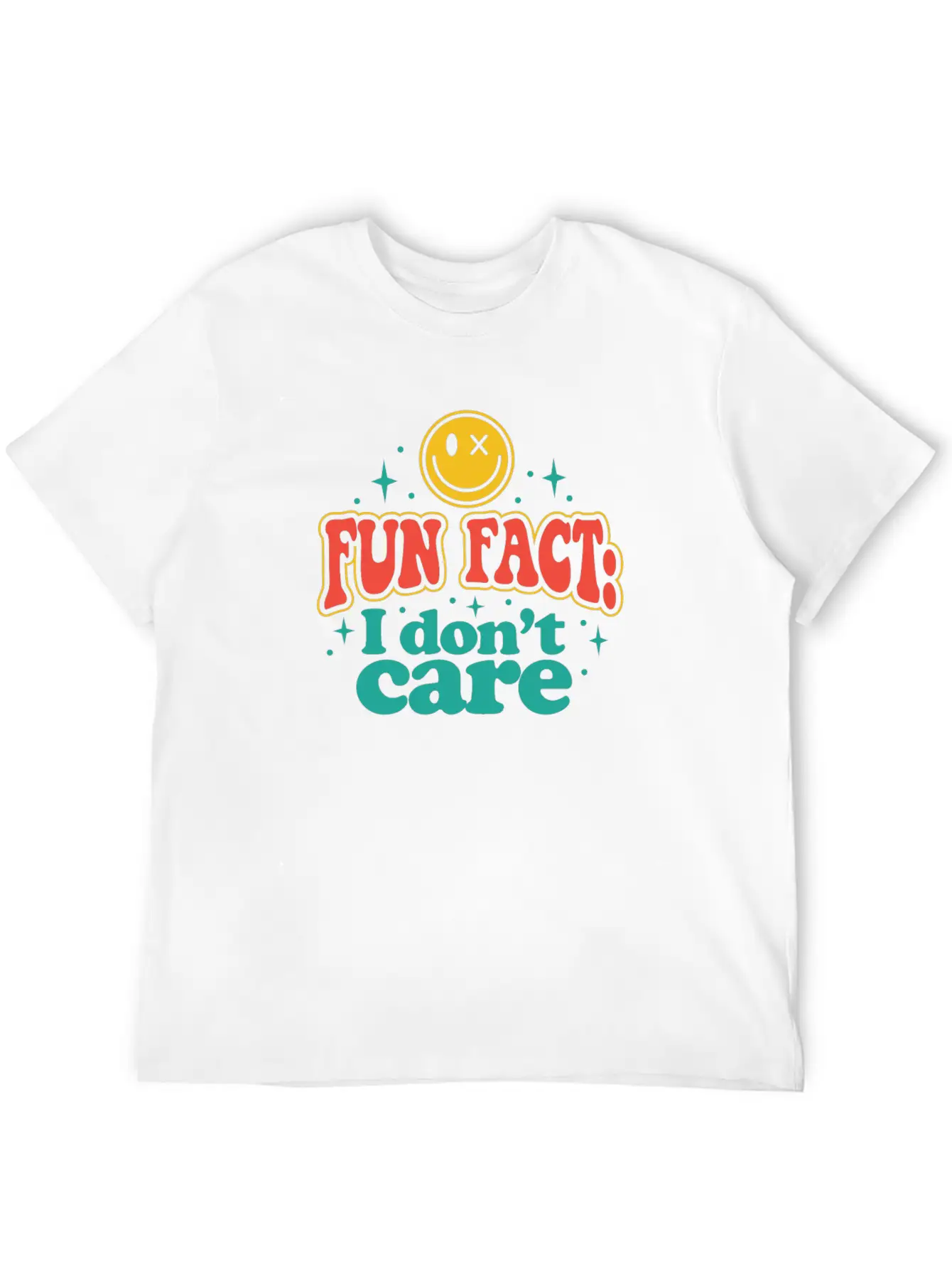 Fun Fact I Dont Care Timeless Short Sleeve Tee – Comfy And Minimalist Design