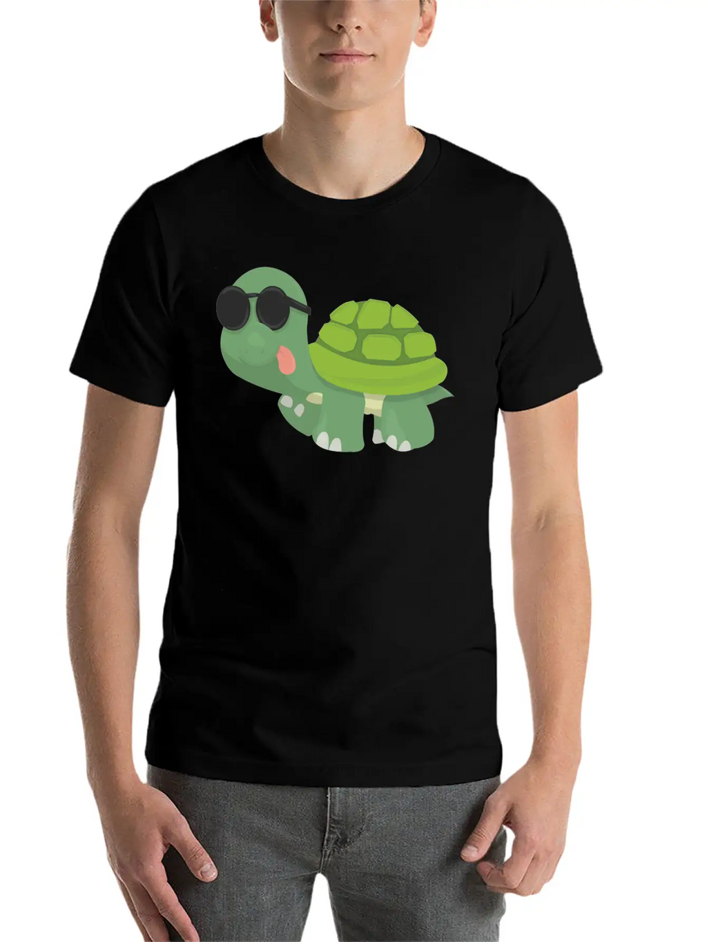 Fun Turtle Modern Fit Casual T-Shirt – Clean And Versatile Design