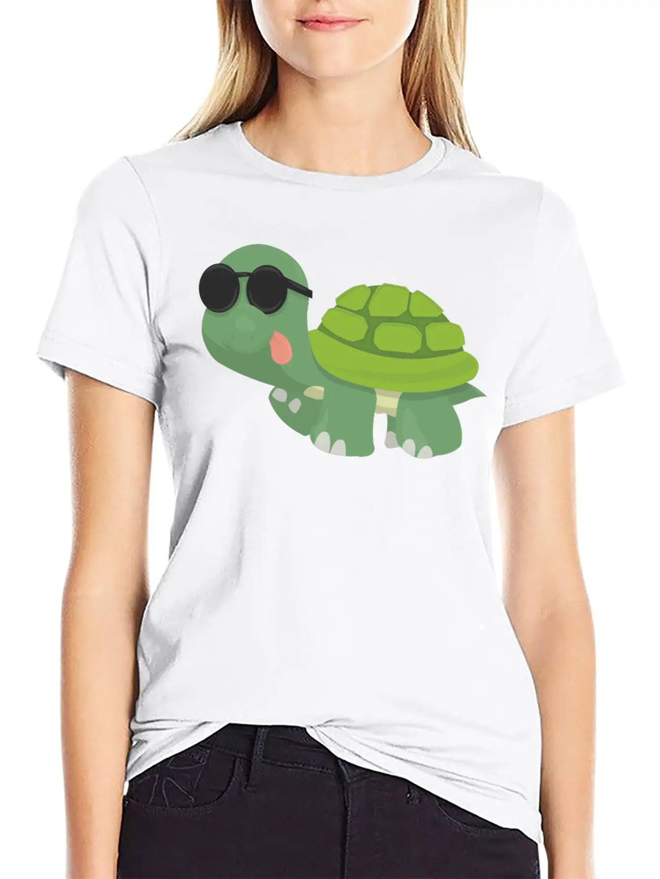 Fun Turtle Modern Fit Casual T-Shirt – Clean And Versatile Design
