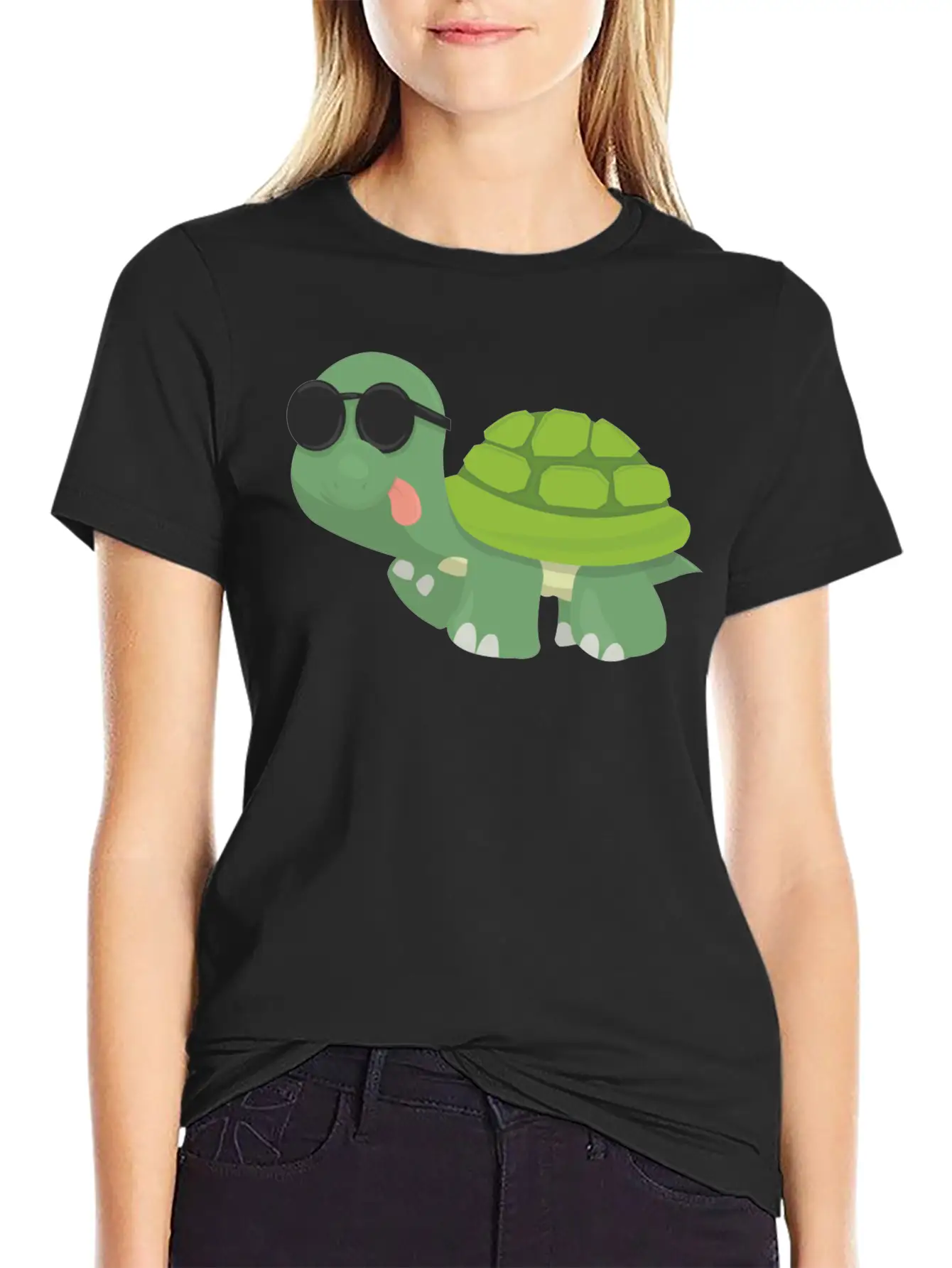 Fun Turtle Modern Fit Casual T-Shirt – Clean And Versatile Design