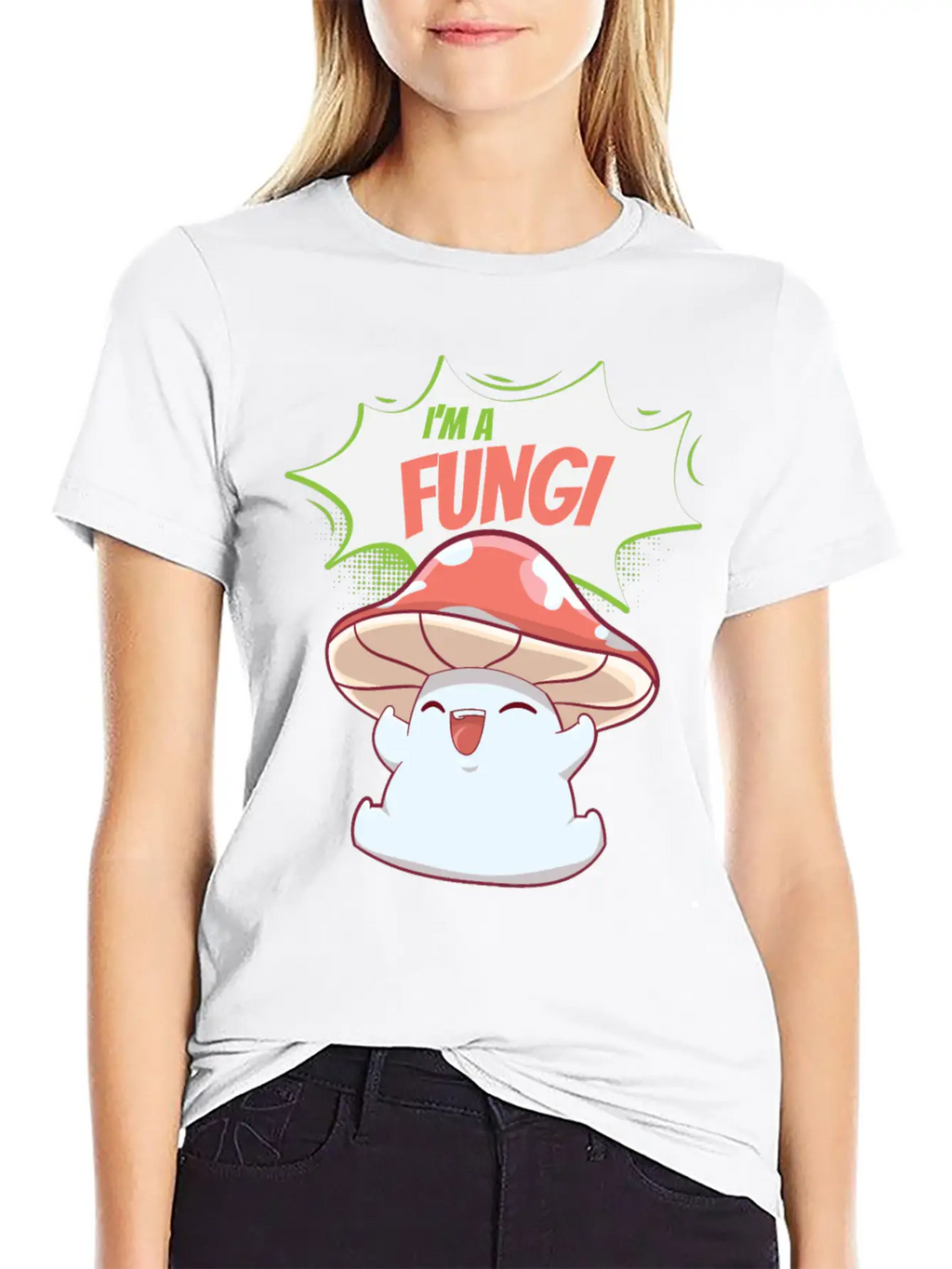 Fungi Mushroom Stylish Everyday T-Shirt – Unisex Basic Cotton Tee