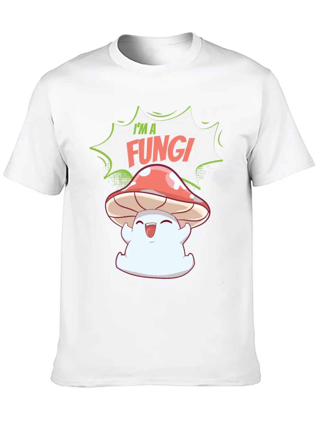 Fungi Mushroom Stylish Everyday T-Shirt – Unisex Basic Cotton Tee